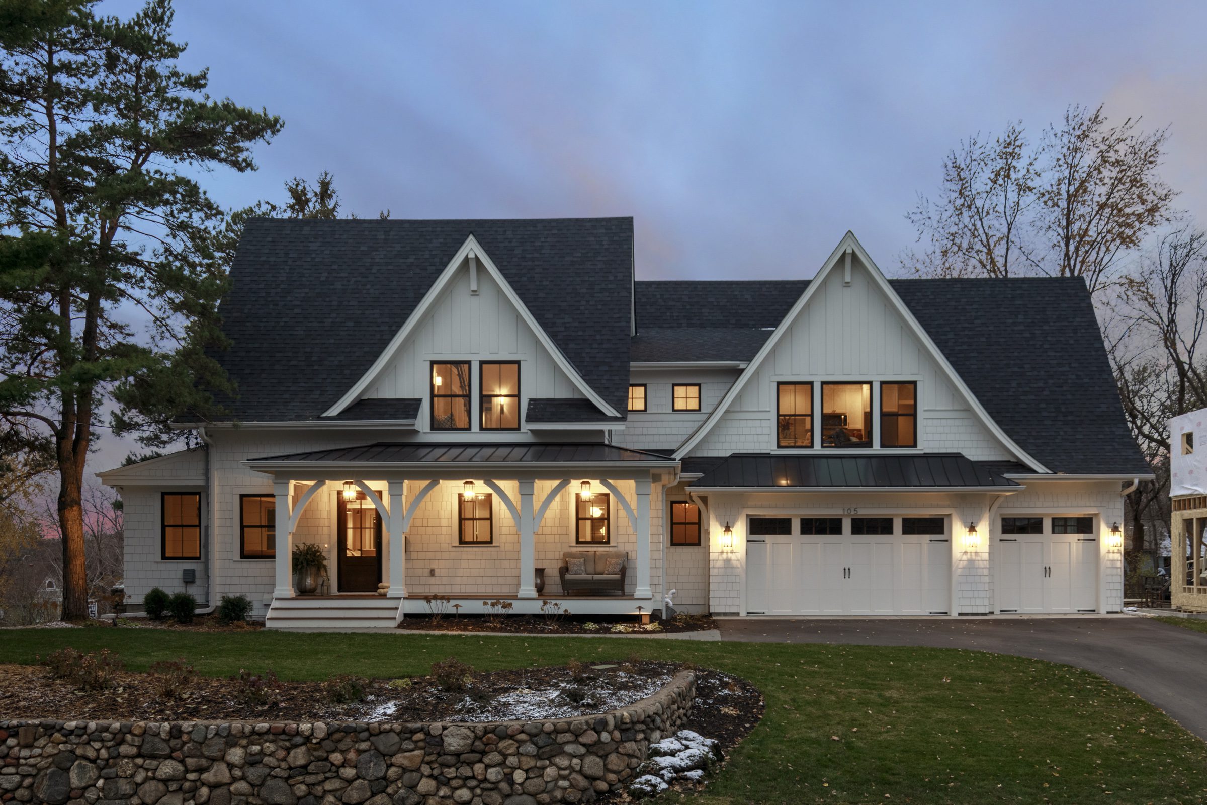 Custom Home Build Minneapolis Exterior