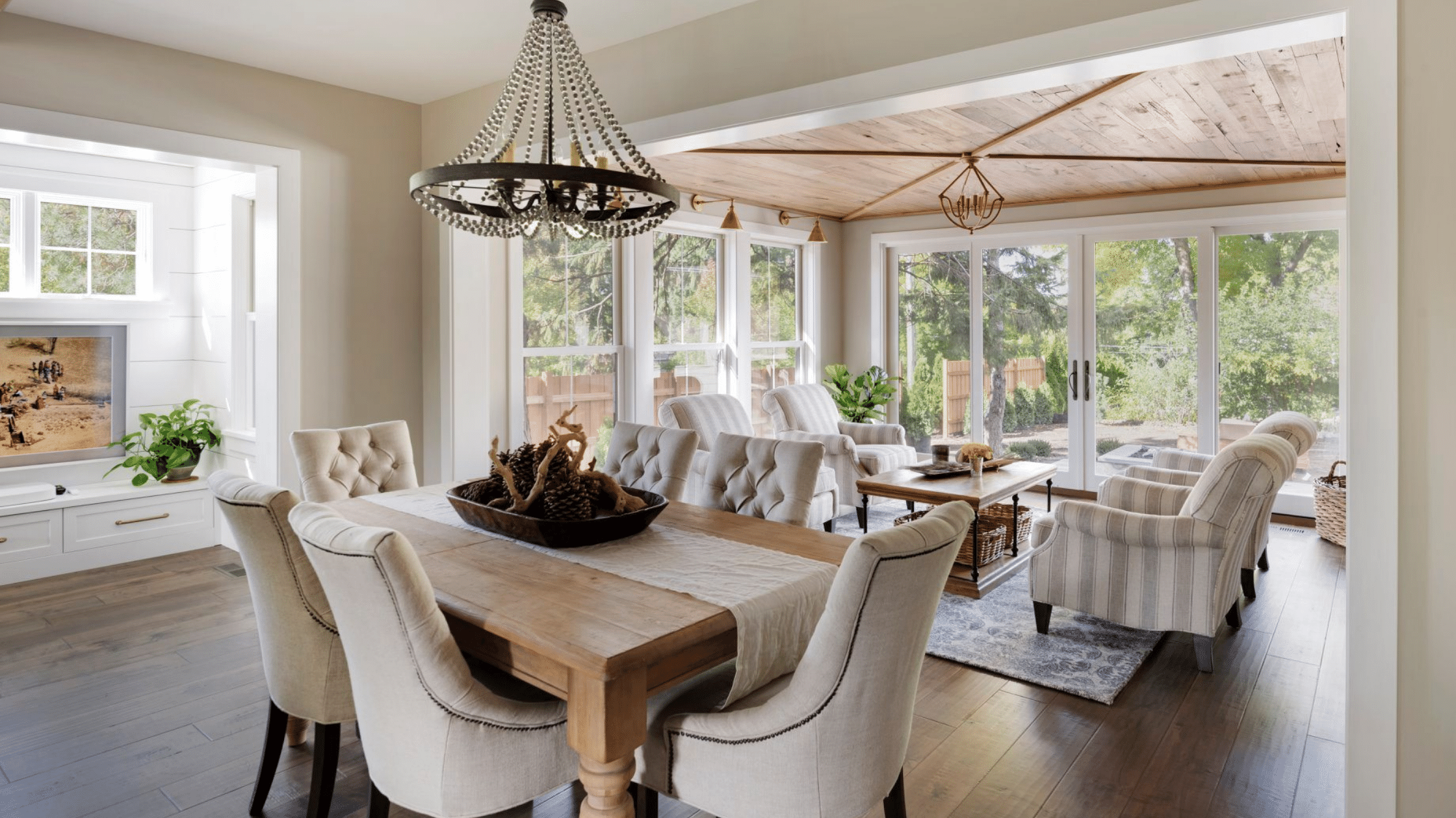 contemporary dining room